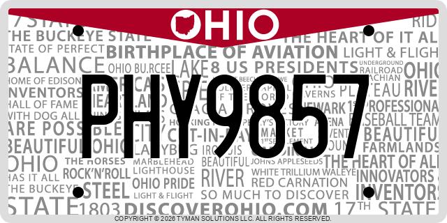 PHY9857, Ohio