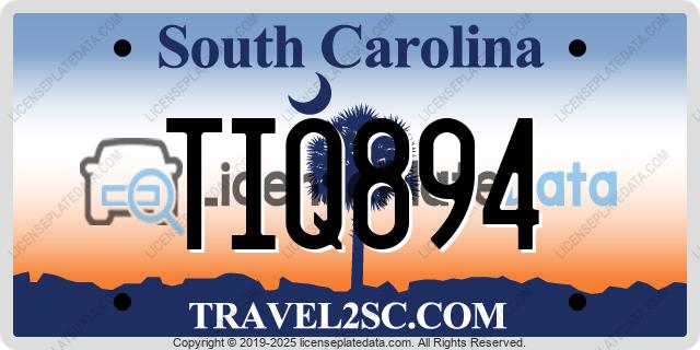 TIQ894, South Carolina