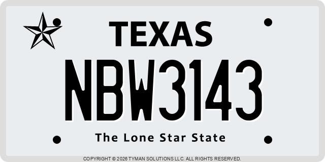NBW3143, Texas